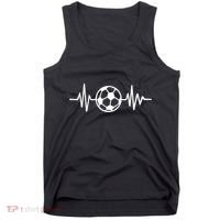 Soccer Futbol Heartbeat Pulse Tank Top thumb 0