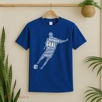 Soccer Futbol Player Word Art T-Shirt thumb 2