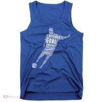 Soccer Futbol Player Word Art Tank Top thumb 0