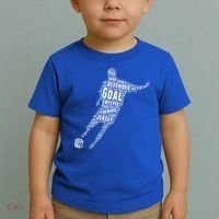 Soccer Futbol Player Word Art Toddler T-Shirt thumb 2