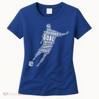 Soccer Futbol Player Word Art Women's T-Shirt thumb 0