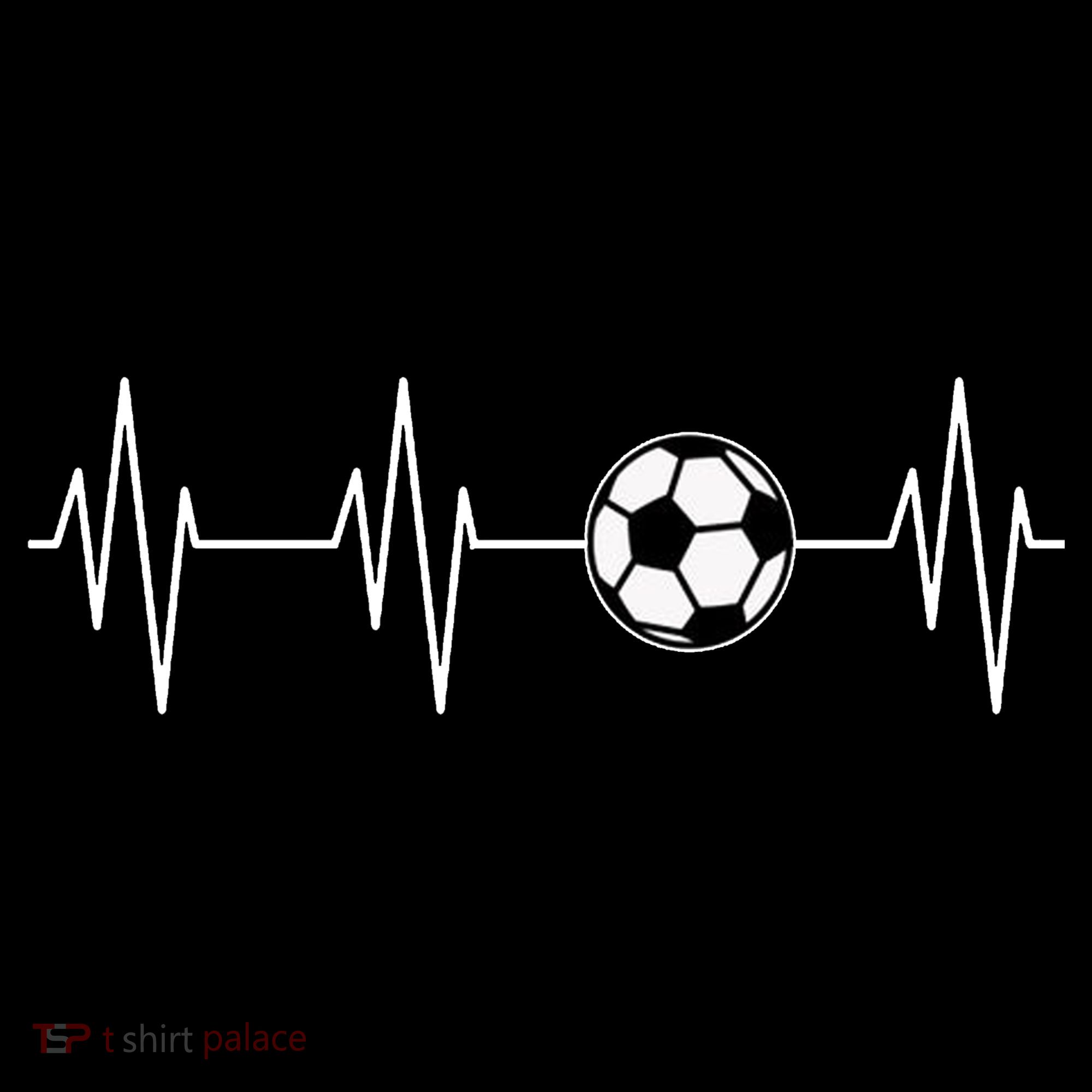 Soccer Heart Beat Coaster