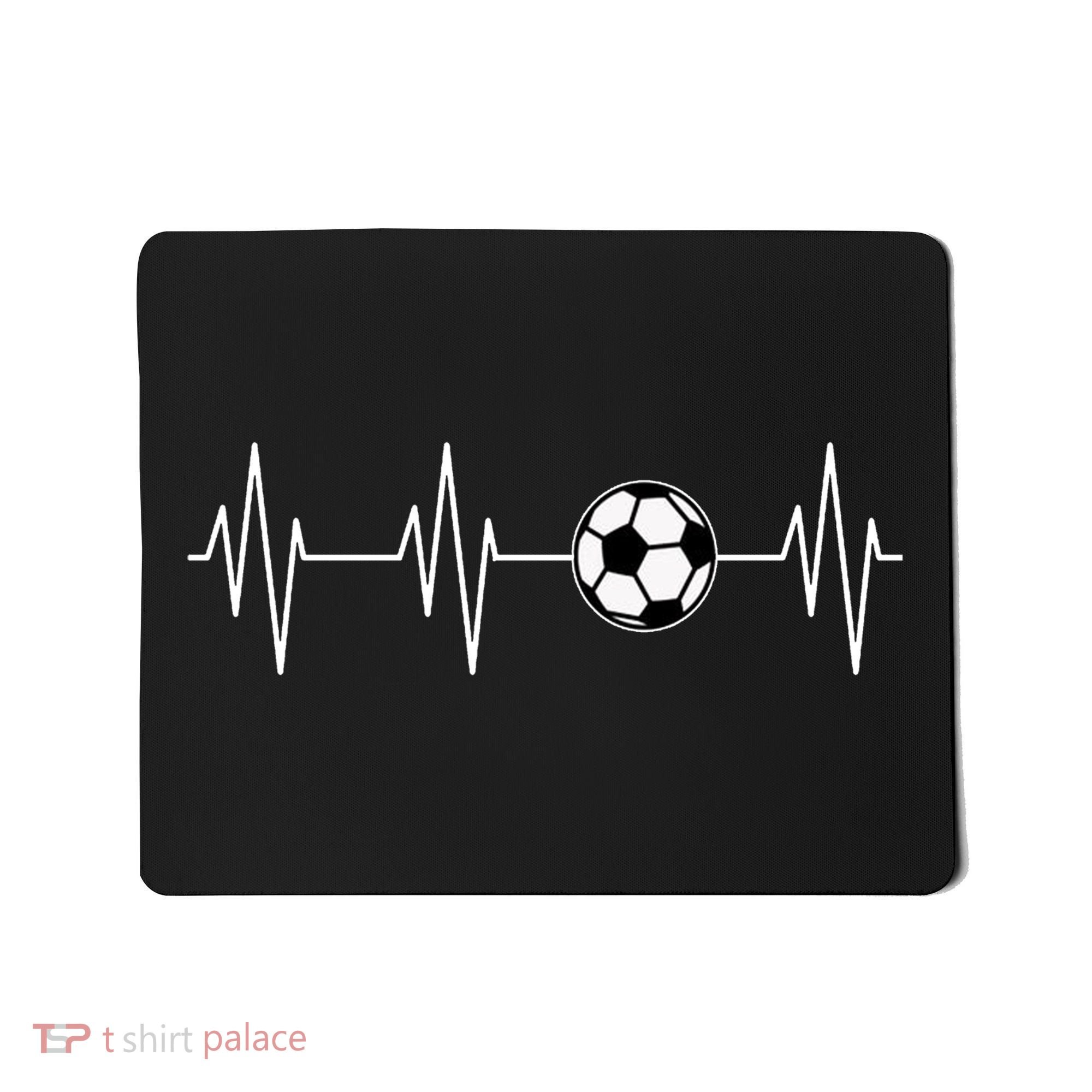 Soccer Heart Beat Mousepad
