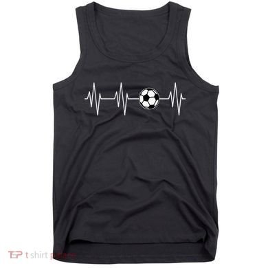 Soccer Heart Beat Tank Top