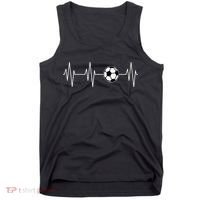 Soccer Heart Beat Tank Top thumb 0