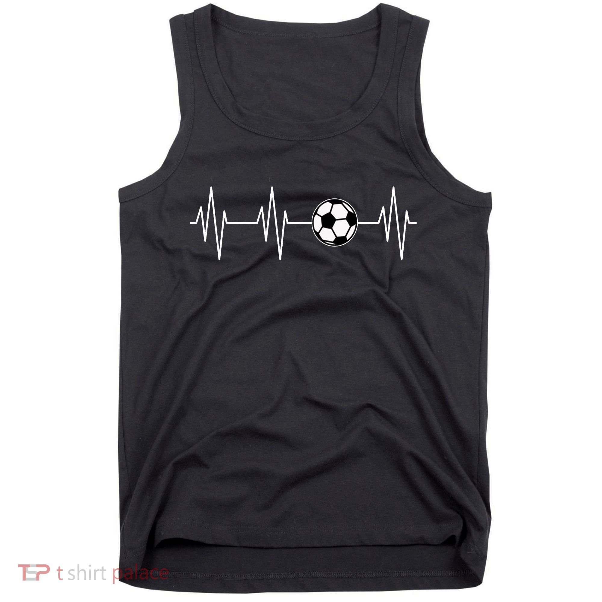 Soccer Heart Beat Tank Top
