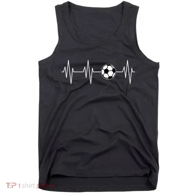 Soccer Heart Beat Tank Top