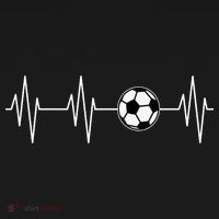 Soccer Heart Beat Kids Hoodie thumb 5