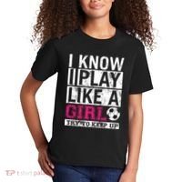 Soccer I Know I Play Like a Girl Kids T-Shirt thumb 2