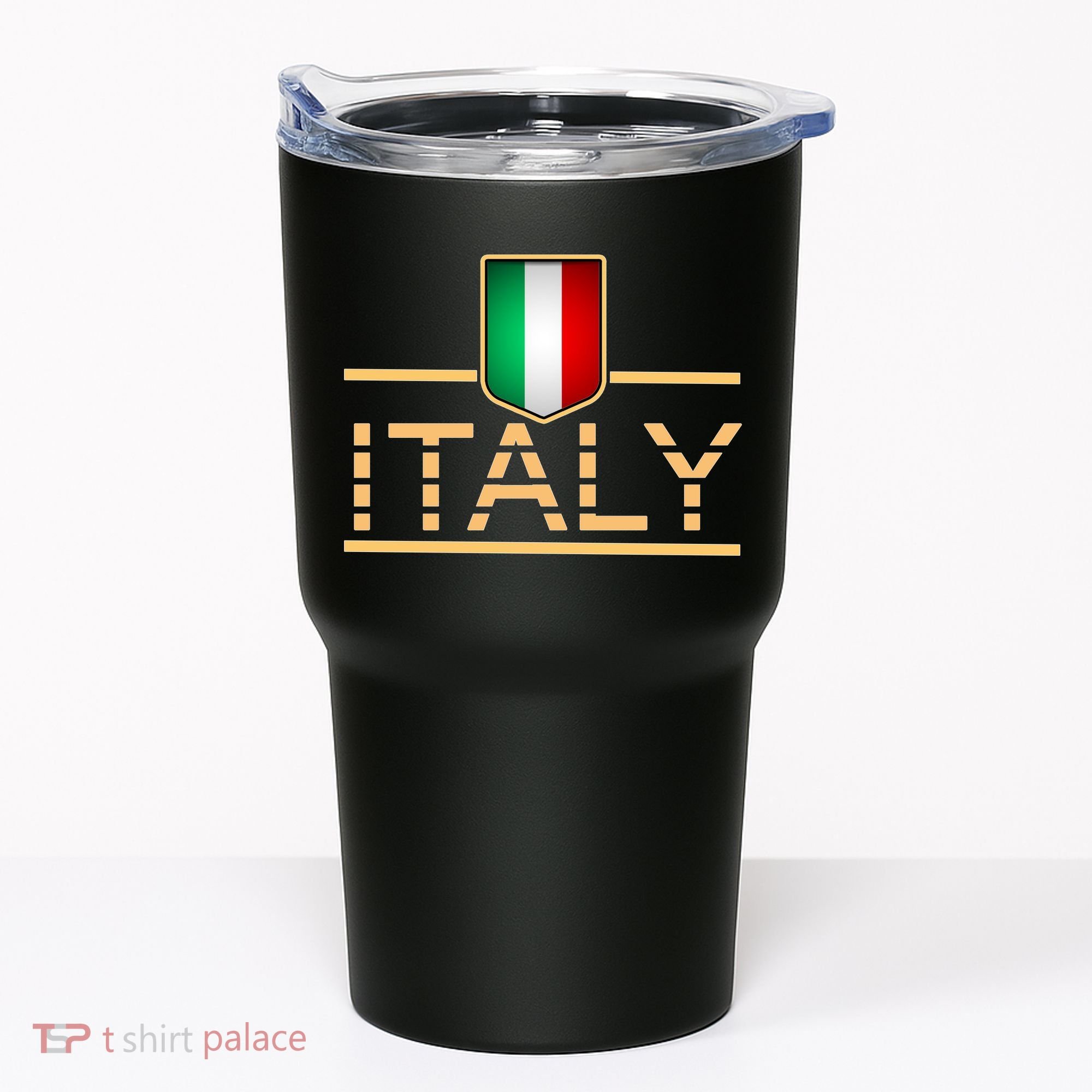 Soccer Italian Flag Italy Fan Logo Tumbler