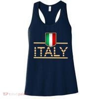 Soccer Italian Flag Italy Fan Logo Women's Tank Top thumb 0