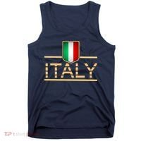 Soccer Italian Flag Italy Fan Logo Tank Top thumb 0