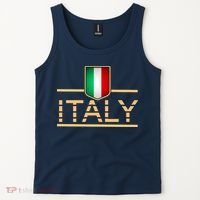 Soccer Italian Flag Italy Fan Logo Tank Top thumb 2