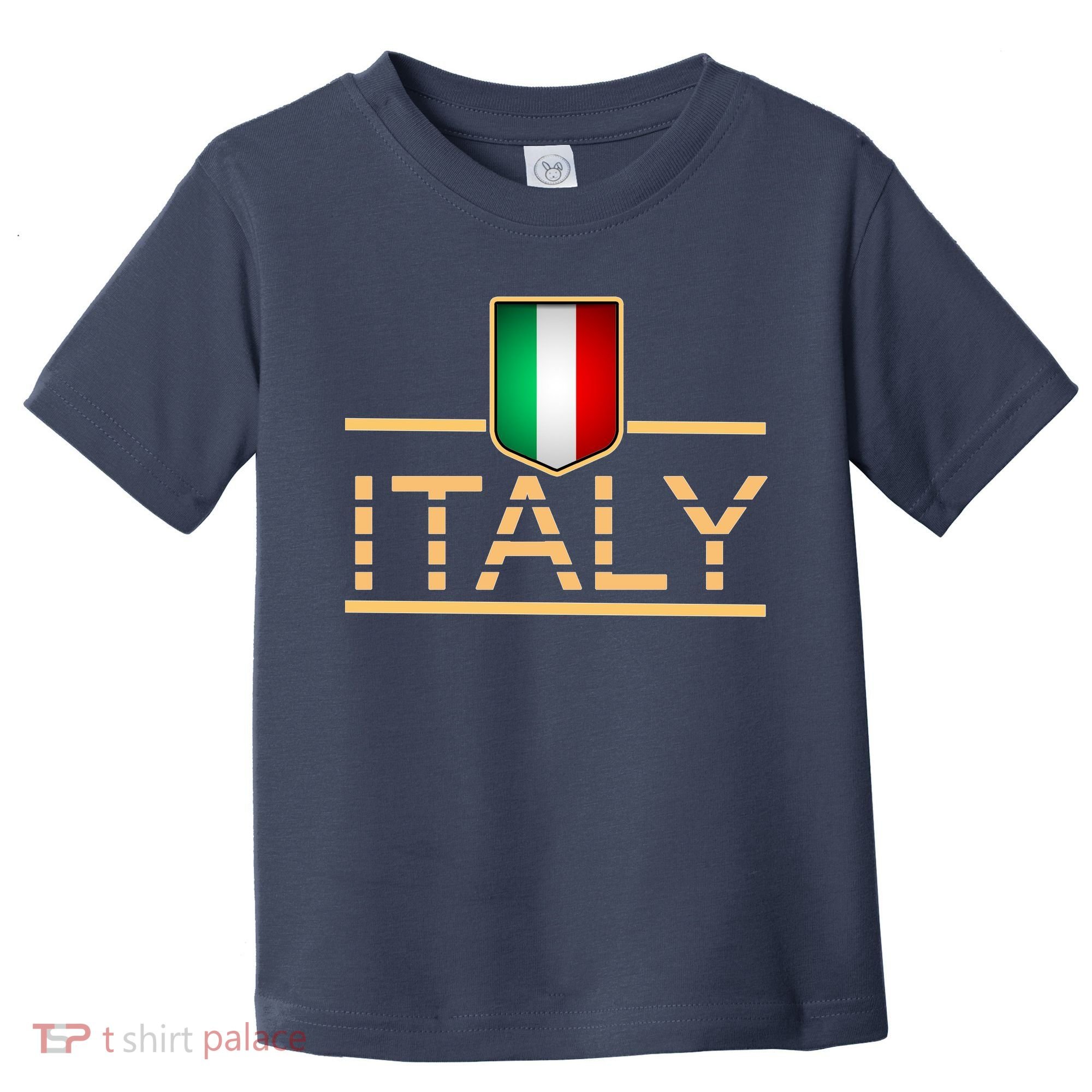 Soccer Italian Flag Italy Fan Logo Toddler T-Shirt