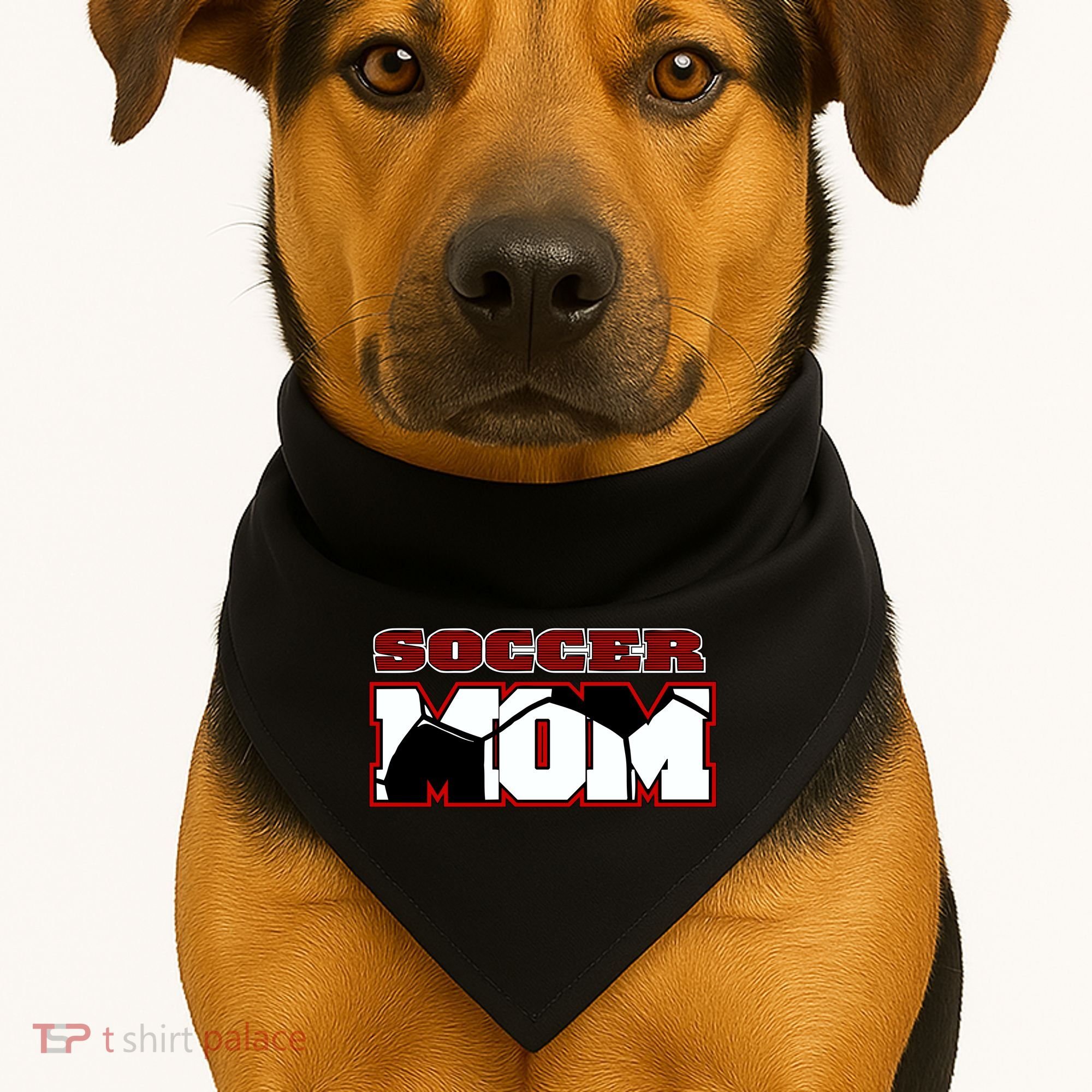 Soccer Mom Logo USA-Made Doggie Bandana