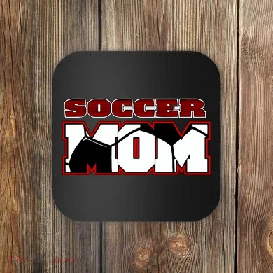 Soccer Mom Logo Coaster
