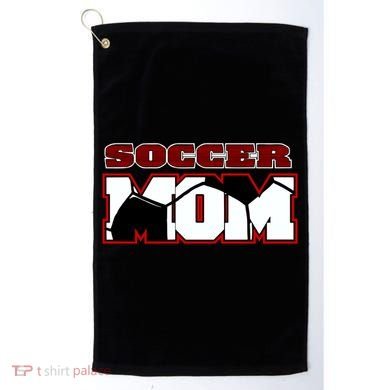 Soccer Mom Logo Golf Towel