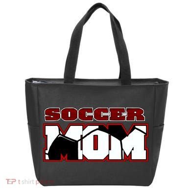 Soccer Mom Logo Tote Bag