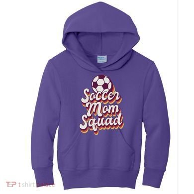 Soccer Mom Squad Kids Hoodie
