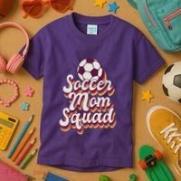 Soccer Mom Squad Kids T-Shirt thumb 3