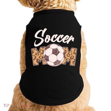 Soccer Mom Stylish Leopard Print Doggie Tank