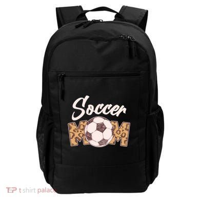 Soccer Mom Stylish Leopard Print Backpack