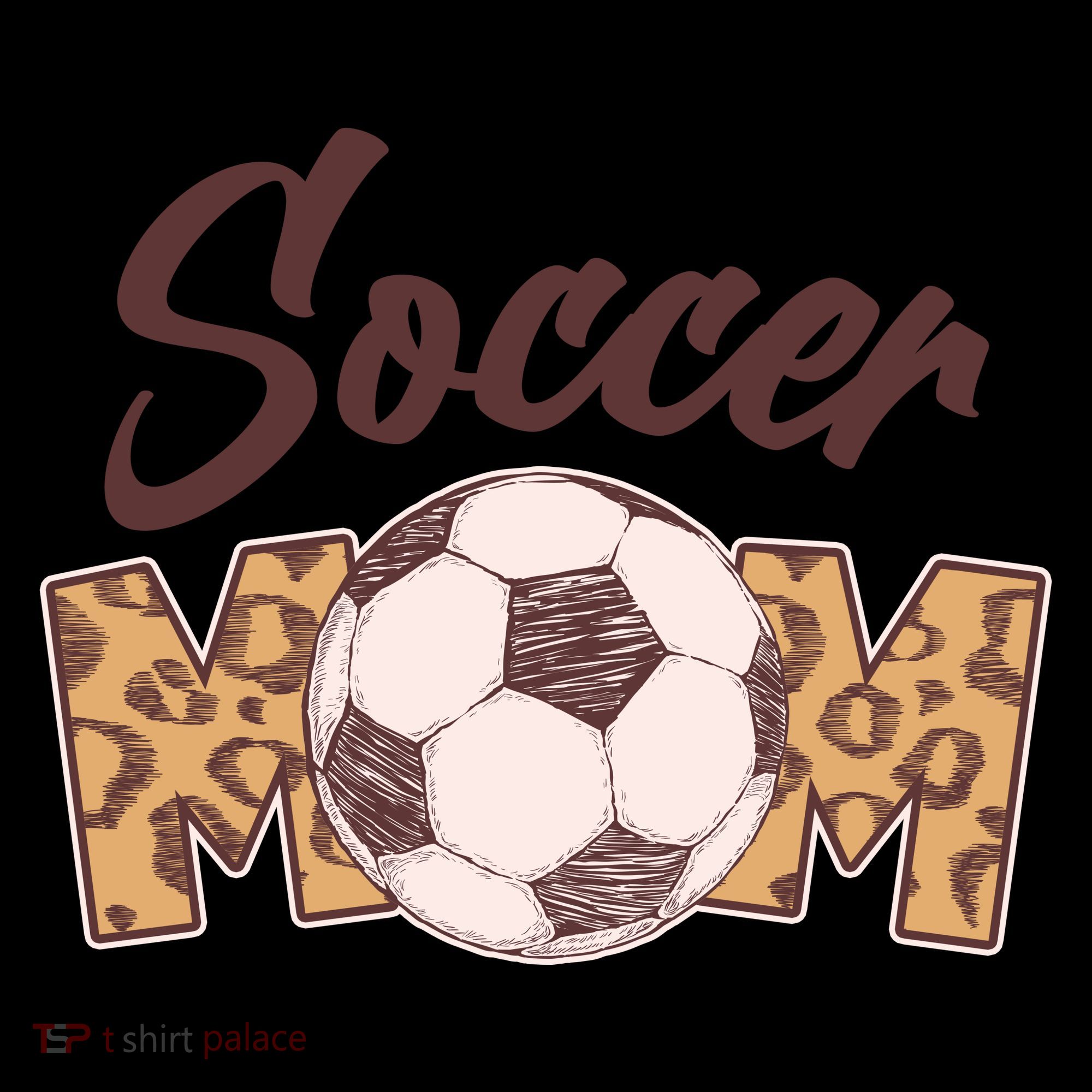 Soccer Mom Stylish Leopard Print Coffee Mug