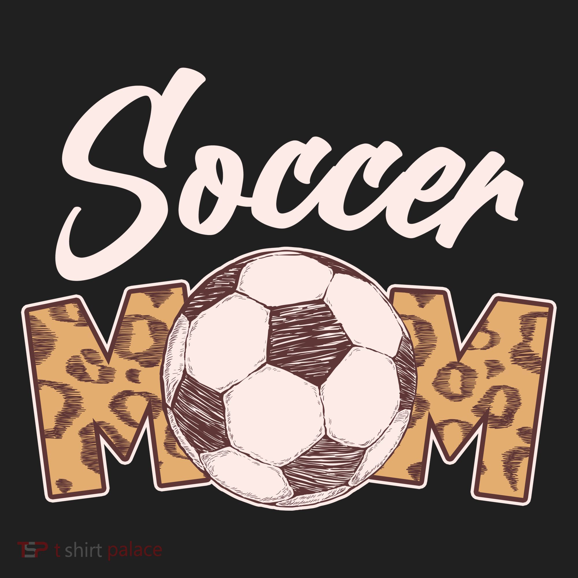 Soccer Mom Stylish Leopard Print Beanie