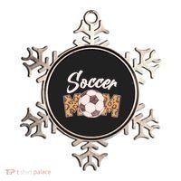 Soccer Mom Stylish Leopard Print Ornament thumb 0