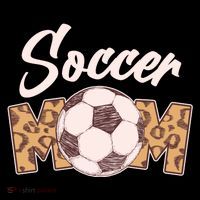 Soccer Mom Stylish Leopard Print Ornament thumb 1