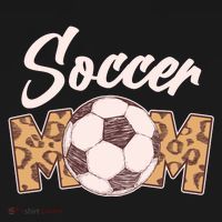 Soccer Mom Stylish Leopard Print Baby Bodysuit thumb 2