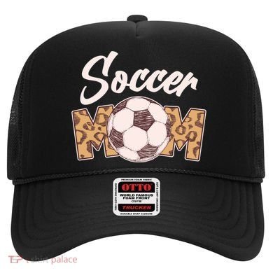 Soccer Mom Stylish Leopard Print Hat