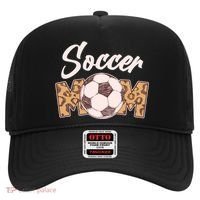 Soccer Mom Stylish Leopard Print Hat thumb 0