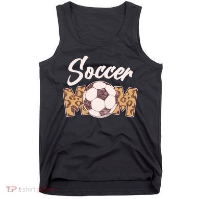 Soccer Mom Stylish Leopard Print Tank Top