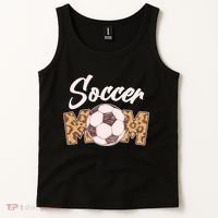 Soccer Mom Stylish Leopard Print Tank Top thumb 2