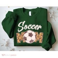 Soccer Mom Stylish Leopard Print Sweatshirt thumb 2