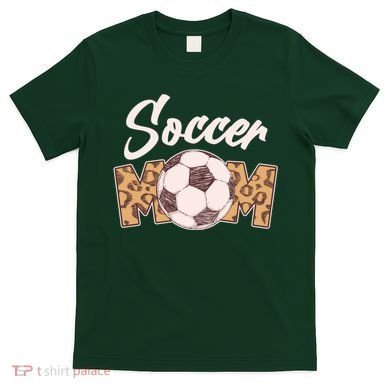 Soccer Mom Stylish Leopard Print T-Shirt