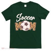 Soccer Mom Stylish Leopard Print T-Shirt thumb 0