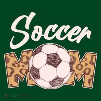 Soccer Mom Stylish Leopard Print T-Shirt thumb 7
