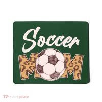 Soccer Mom Stylish Leopard Print Mousepad thumb 0