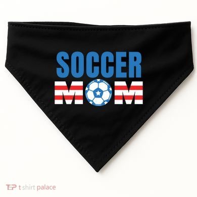 Soccer Mom USA USA-Made Doggie Bandana