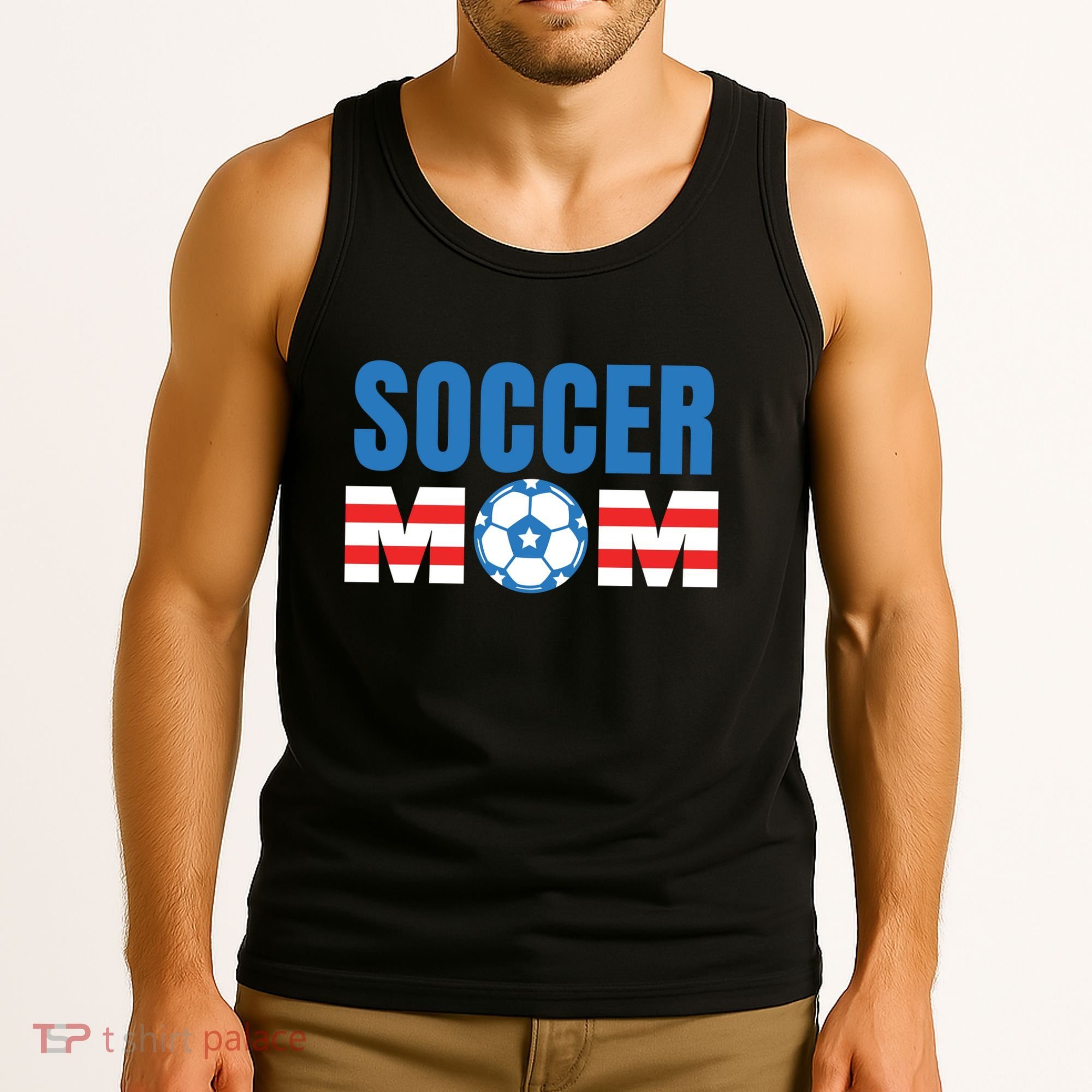 Soccer Mom USA Tank Top