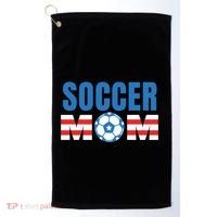 Soccer Mom USA Golf Towel thumb 0