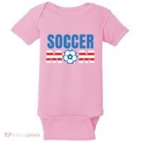 Soccer Mom USA Baby Bodysuit thumb 0