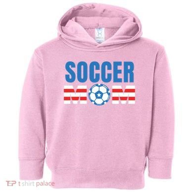 Soccer Mom USA Toddler Hoodie
