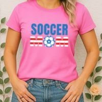 Soccer Mom USA Women's T-Shirt thumb 2