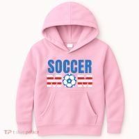 Soccer Mom USA Kids Hoodie thumb 0