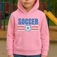Soccer Mom USA Kids Hoodie thumb 2