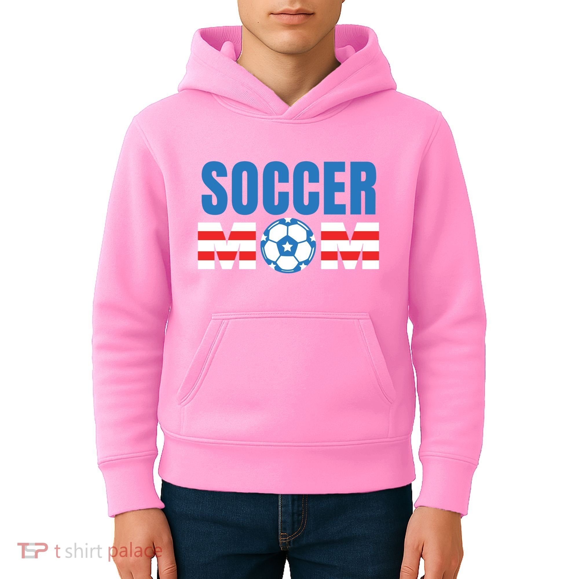 Soccer Mom USA Kids Hoodie