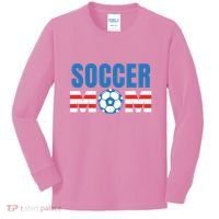 Soccer Mom USA Kids Long Sleeve Shirt thumb 0